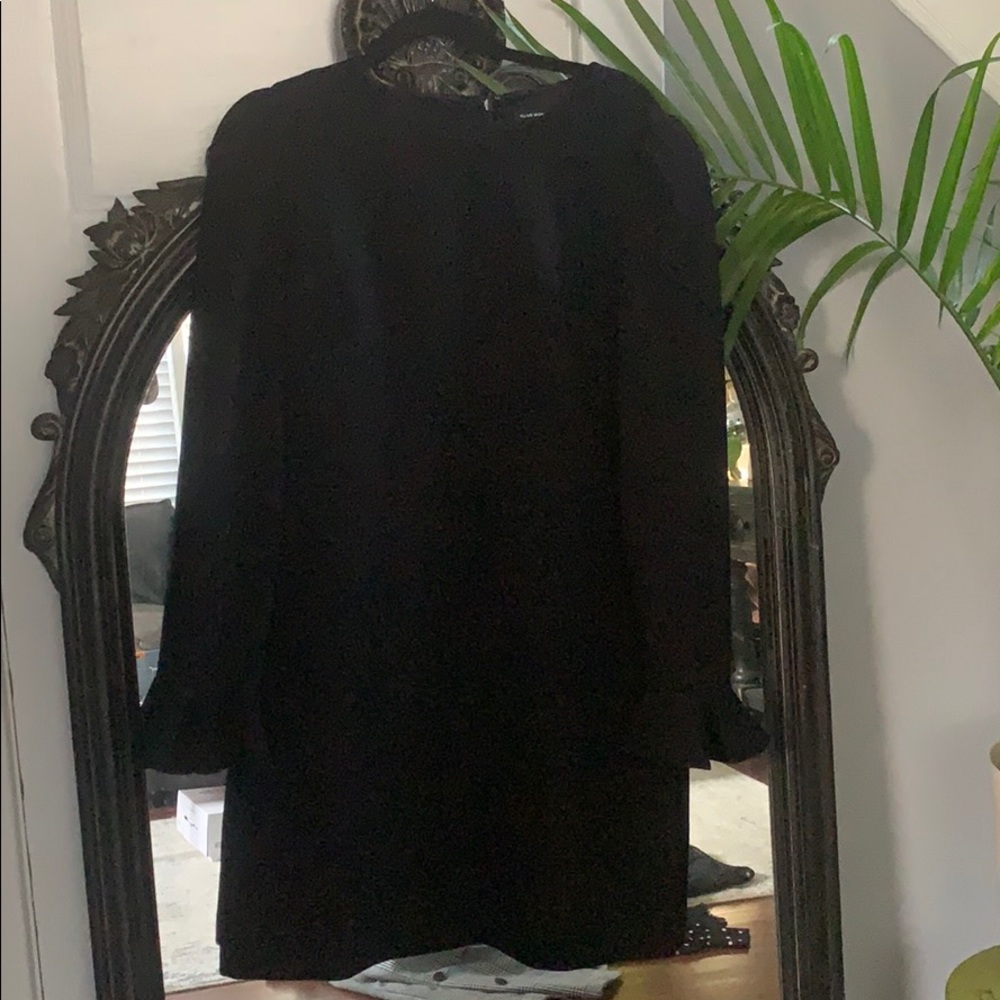 Club Manaco Long Sleeved Black Mini